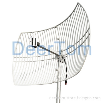 2400-2500MHz 2.4GHz Grid Parabolic Antenna WIFI Parabolic Antenna 24dBi High Gain Point to Point Antenna